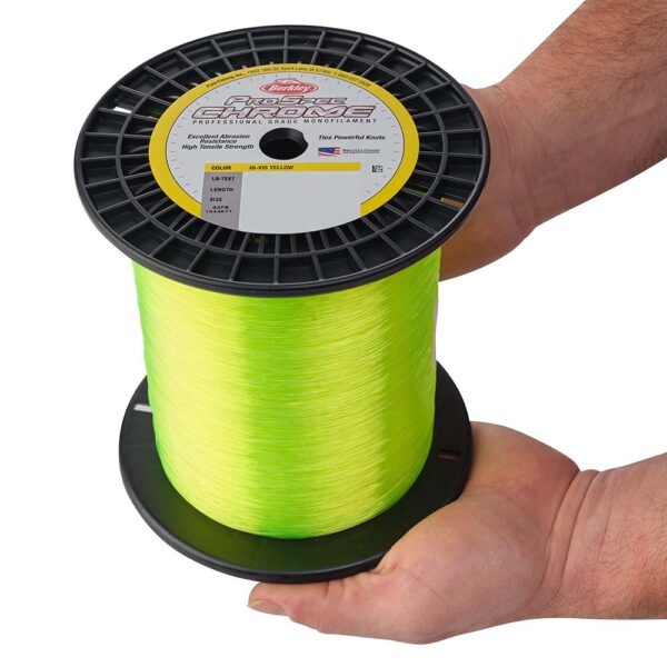 Berkley ProSpec Chrome Hi-Vis Yellow Monofilament - 25 lb - 3000 yds - PSC3B25-HVY - Image 3