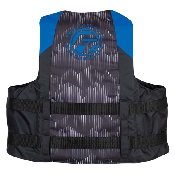 Full Throttle Adult Nylon Life Jacket - S-M - Blue-Black - Image 2