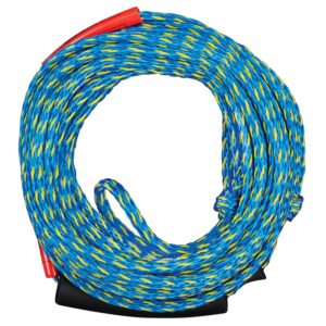 Full Throttle 2 Rider Tow Rope – Blue-Yellow 6