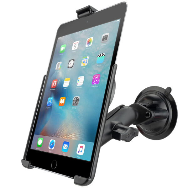 RAM Mount RAM Twist-Lock Suction Cup Mount f-Apple iPad mini 4 & 5 - Image 2