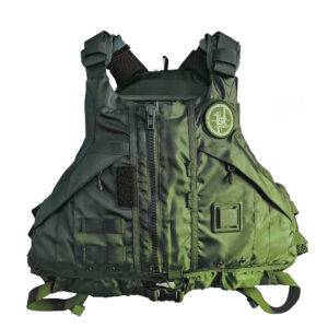 First Watch AV-1000 Kayak Style Duty PFD – Green – M-L