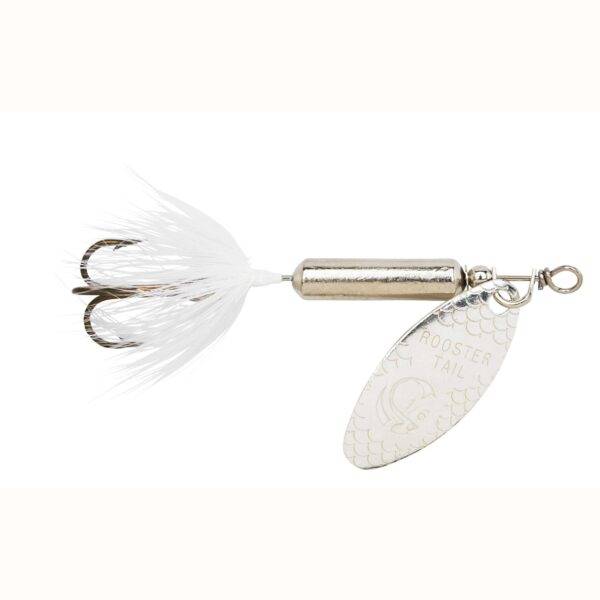 Yakima Rooster Tail 3-8 Chrome White