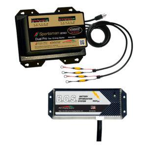 Dual Pro SS2 2 Bank Battery Charger w-2 Bank B.O.S.