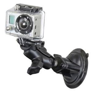 RAM Mount GoPro Hero Short Arm Suction Cup Mount