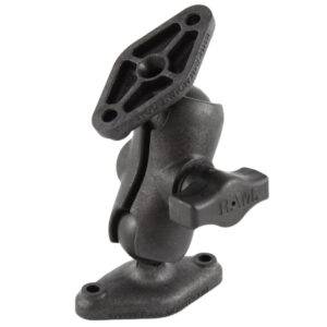 RAM Mount Composite Short Socket Arm w-2 Diamond Bases