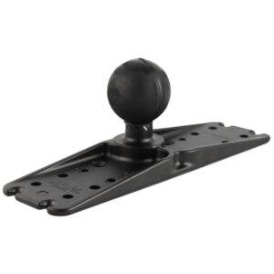 RAM Mount 11″ x 3″ Rectangle Universal Electronics Base w-2.25″ Ball