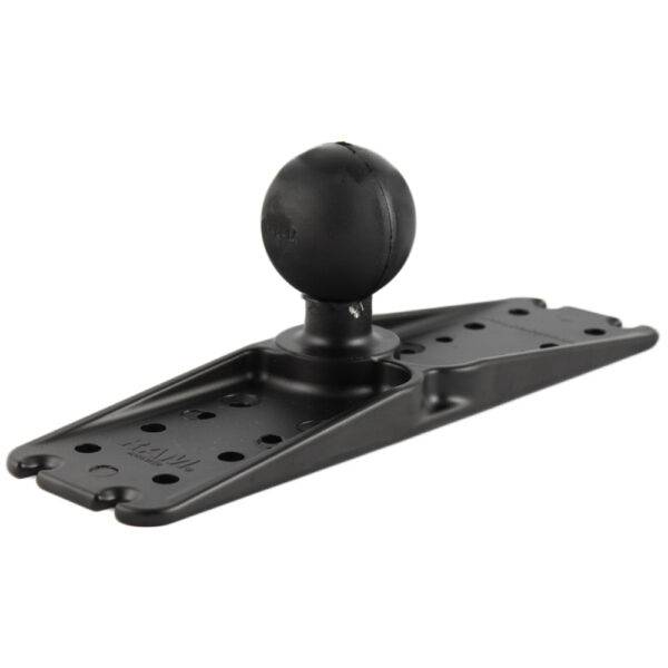 RAM Mount 11" x 3" Rectangle Universal Electronics Base w-2.25" Ball