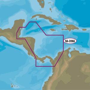 C-MAP 4D NA-D966 – Belize to Panama Local