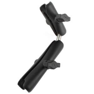 RAM Mount Standard Double Socket Arm, Long Double Socket Arm & Double Ball Adapter f-1″ Balls