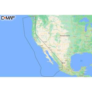 C-MAP M-NA-Y206-MS West Coast  Coastal Chart – Does NOT contain Hawaii