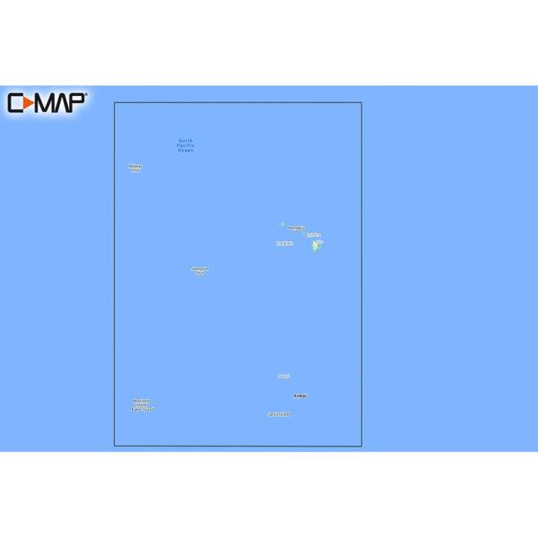 C-MAP M-NA-Y210-MS Hawaii Marshall Islands French Polynesia REVEAL Coastal Chart