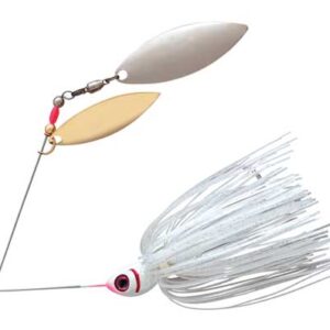 Booyah Blade 1-2oz Double Willow Satin Silver Glimmer 6