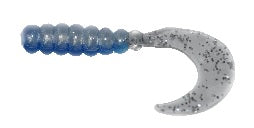 Big Bite Fat Grub 2in 10ct Blue-Silver