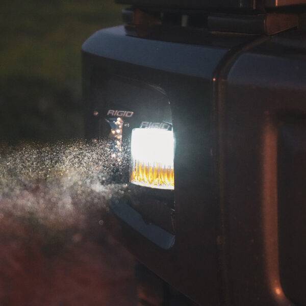 RIGID Industries D-Series LED SAE Fog Beam - Yellow-White - Set of 2 - Image 4