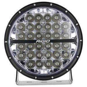 RIGID Industries 360-Series RGBW 9″ Offroad Lamp Spot Beam w-RGBW Backlight Pods – Single