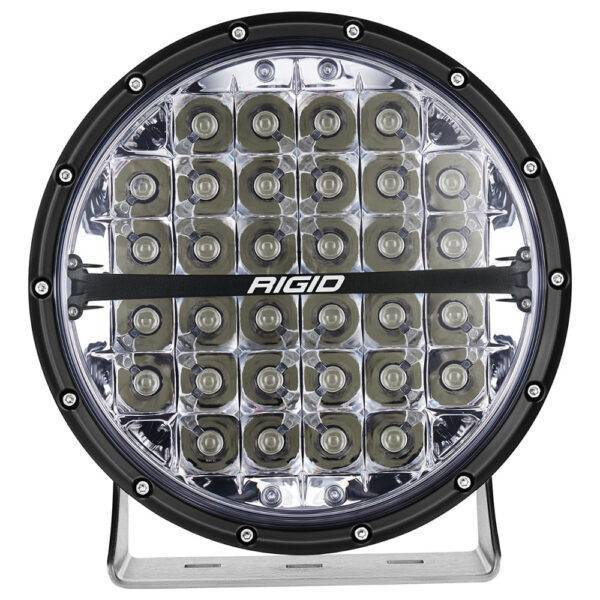 RIGID Industries 360-Series RGBW 9" Offroad Lamp Spot Beam w-RGBW Backlight Pods - Single