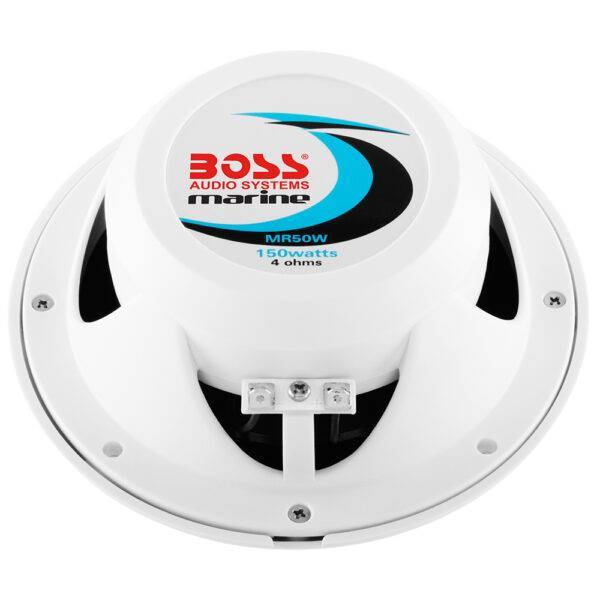 Boss Audio 5.25" MR50W Speakers - White - 150W - Image 2