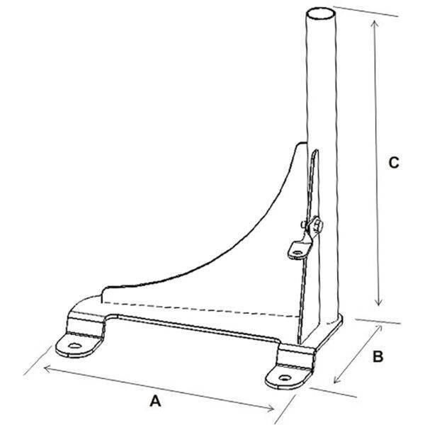 RAM Mount No-Drill Vehicle Base f- '98-21 Express Van, Savana Van + More - Image 2