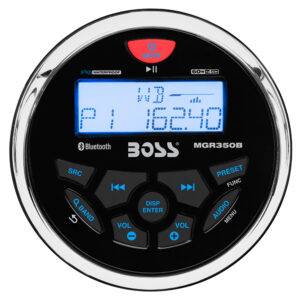 Boss Audio MGR350B Marine Stereo w-AM-FM-BT-USB