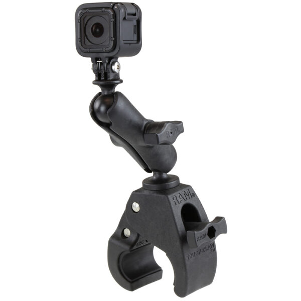 RAM Mount Medium Tough-Claw Mount w-Custom GoPro Hero Adapter - Image 2