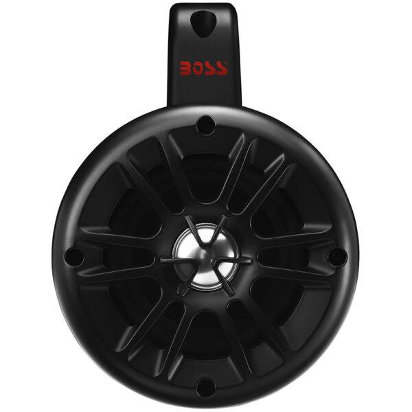 Boss Audio 4" BM40AMPBT Amplified Waketower Speakers - Matte Black - 500W - Image 2