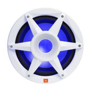 JBL 10″ Marine RGB Passive Subwoofer – White Stadium Series