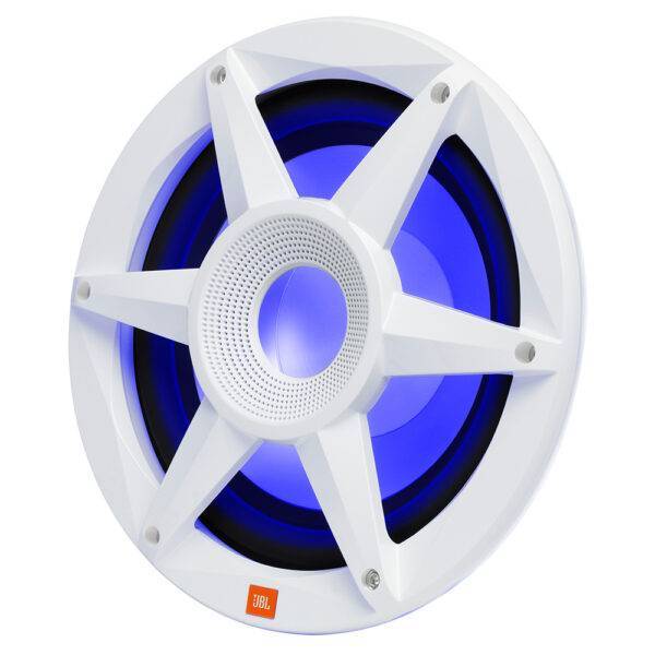 JBL 10" Marine RGB Passive Subwoofer - White Stadium Series - Image 2