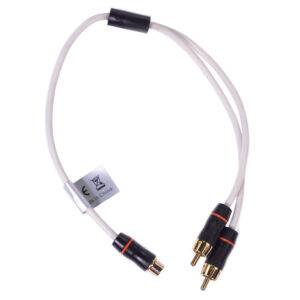 Fusion Performance RCA Cable Splitter – 1 Female to 2 Male – .9′