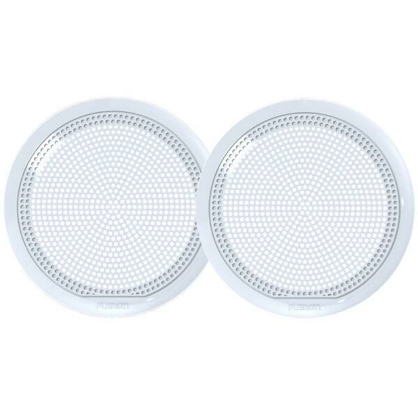 Fusion EL-X651W 6.5" Classic Grill Covers - White f- EL Series Speakers