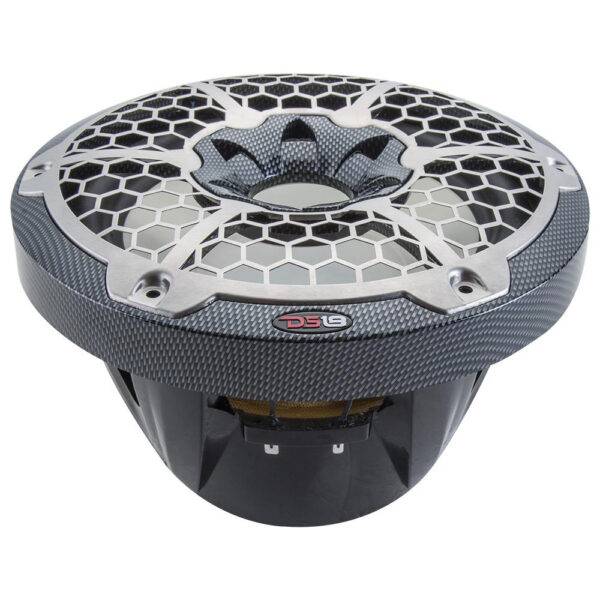 DS18 HYDRO 10" Subwoofer w-RGB Lights - 600W - Carbon Fiber - Image 5