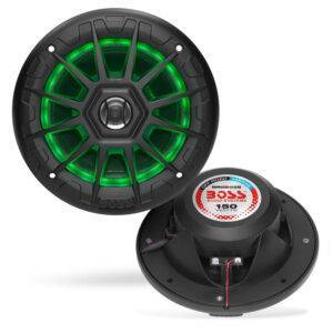 Boss Audio MRGB55B 5.25″ Marine Speakers w-RGB Lighting – Black