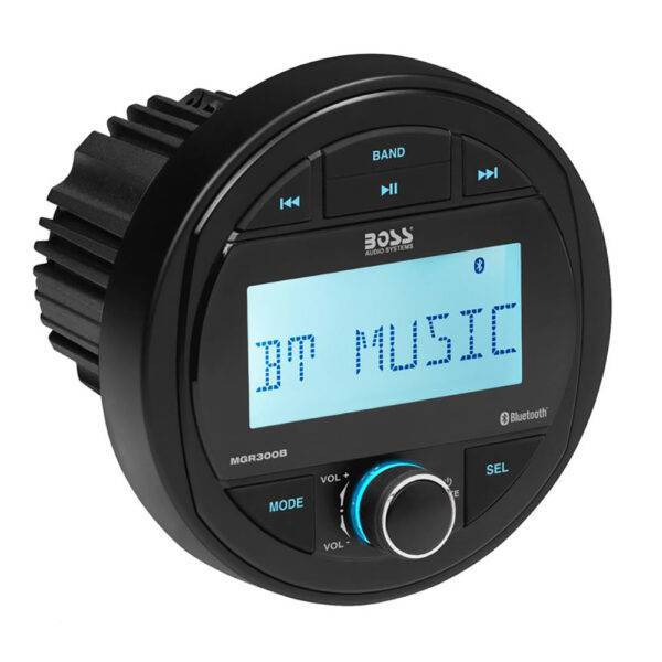 Boss Audio MGR300B Marine Stereo w-AM-FM-BT-USB