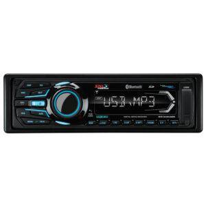 Boss Audio MR1308UABK Bluetooth – Fully Marinized MP3-Compatible Digital Media Receiver w-USB & SD Memory Card Ports & Aux Input