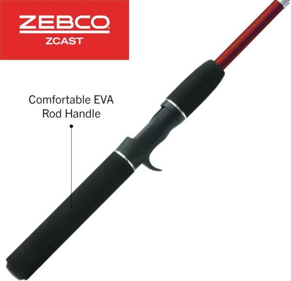 Zebco Z-Cast Rod Casting 2pc 6ft - Image 3